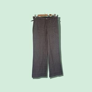 Express Brown Tweed Pants Size M 78 Y2L Mad Men Vibes Secondhand Hot